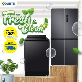 COURTS-Fresh-Clean-Promo-350x350 - Electronics & Computers Home Appliances Johor Kedah Kelantan Kitchen Appliances Kuala Lumpur Melaka Negeri Sembilan Pahang Penang Perak Perlis Promotions & Freebies Putrajaya Sabah Sarawak Selangor Terengganu 