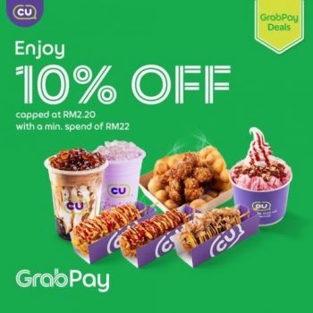 CU-GrabPay-10-off-Promotion-350x350 - Johor Kedah Kelantan Kuala Lumpur Melaka Negeri Sembilan Pahang Penang Perak Perlis Promotions & Freebies Putrajaya Sabah Sarawak Selangor Supermarket & Hypermarket Terengganu 