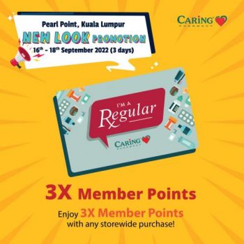 Caring-Pharmacy-New-Look-Promotion-at-Pearl-Point-1-350x350 - Beauty & Health Cosmetics Health Supplements Kuala Lumpur Personal Care Promotions & Freebies Selangor 