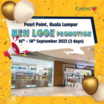 Caring-Pharmacy-New-Look-Promotion-at-Pearl-Point-350x350 - Beauty & Health Cosmetics Health Supplements Kuala Lumpur Personal Care Promotions & Freebies Selangor 