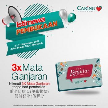 Caring-Pharmacy-Opening-Promotion-at-Jalan-Bunga-Raya-Mentakab-3-350x350 - Beauty & Health Health Supplements Pahang Personal Care Promotions & Freebies 