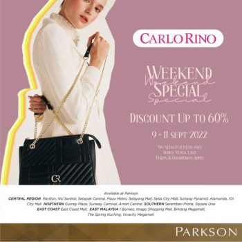 Carlo-Rino-Weekend-Sale-at-Parkson-350x350 - Bags Fashion Accessories Fashion Lifestyle & Department Store Handbags Johor Kedah Kelantan Kuala Lumpur Malaysia Sales Melaka Negeri Sembilan Pahang Penang Perak Perlis Putrajaya Sabah Sarawak Selangor Terengganu 