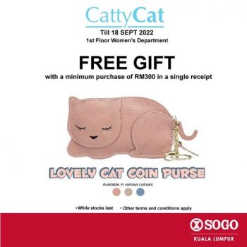 CattyCat-Special-Deal-at-SOGO-350x350 - Fashion Accessories Fashion Lifestyle & Department Store Kuala Lumpur Promotions & Freebies Selangor 