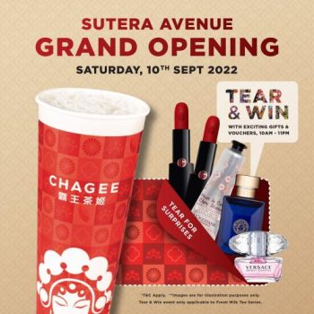 Chagee-Opening-Promotion-at-Sutera-Avenue-350x350 - Beverages Food , Restaurant & Pub Promotions & Freebies Sabah 