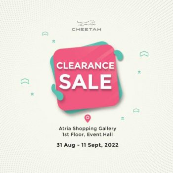 Cheetah-Clearance-Sale-at-Atria-Shopping-Gallery-350x350 - Apparels Fashion Accessories Fashion Lifestyle & Department Store Selangor Warehouse Sale & Clearance in Malaysia 