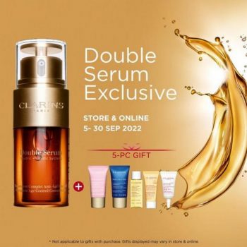 Clarins-Double-Serum-Promotion-350x350 - Beauty & Health Cosmetics Johor Kedah Kelantan Kuala Lumpur Melaka Negeri Sembilan Pahang Penang Perak Perlis Personal Care Promotions & Freebies Putrajaya Sabah Sarawak Selangor Skincare Terengganu 