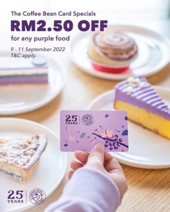 Coffee-Bean-Card-Purple-Food-Promo-350x437 - Johor Kedah Kelantan Kuala Lumpur Melaka Negeri Sembilan Pahang Penang Perak Perlis Promotions & Freebies Putrajaya Selangor Supermarket & Hypermarket Terengganu 