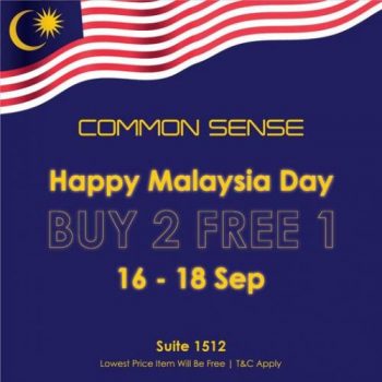 Common-Sense-Malaysia-Day-Buy-2-Free-1-Promotion-at-Genting-Highlands-Premium-Outlets-350x350 - Apparels Fashion Accessories Fashion Lifestyle & Department Store Pahang Promotions & Freebies 