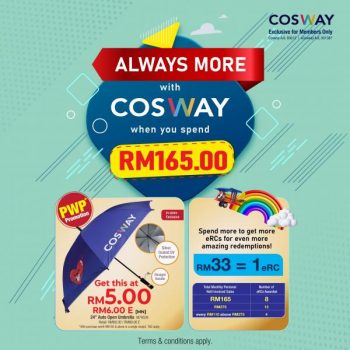 Cosway-24-Auto-Open-Umbrella-PWP-Promotion-350x350 28 Sep 2022 Onward: Cosway 24" Auto Open Umbrella PWP Promotion