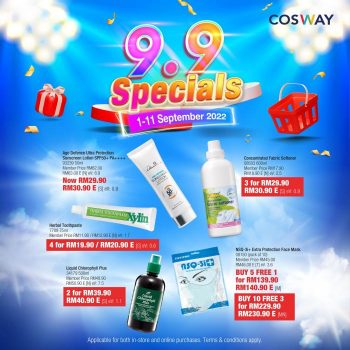 Cosway-9.9-Promotion-1-350x350 - Beauty & Health Cosmetics Health Supplements Johor Kedah Kelantan Kuala Lumpur Melaka Negeri Sembilan Pahang Penang Perak Perlis Personal Care Promotions & Freebies Putrajaya Sabah Sarawak Selangor Terengganu 