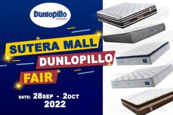 Dunlopillo-Fair-Promotion-at-Sutera-Mall-350x233 - Beddings Home & Garden & Tools Johor Mattress Promotions & Freebies 