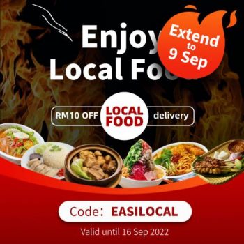 EASI-Local-Food-RM10-OFF-Delivery-Promotion-350x350 - Beverages Food , Restaurant & Pub Johor Kedah Kelantan Kuala Lumpur Melaka Negeri Sembilan Online Store Pahang Penang Perak Perlis Promotions & Freebies Putrajaya Sabah Sarawak Selangor Terengganu 