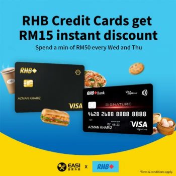 EASI-RHB-Credit-Card-RM15-Instant-Discount-Promotion-350x350 - Bank & Finance Johor Kedah Kelantan Kuala Lumpur Melaka Negeri Sembilan Others Pahang Penang Perak Perlis Promotions & Freebies Putrajaya RHB Bank Sabah Sarawak Selangor Terengganu 