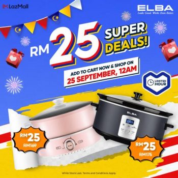 ELBA-Lazada-PayDay-Sale-350x350 - Electronics & Computers Home Appliances Johor Kedah Kelantan Kitchen Appliances Kuala Lumpur Malaysia Sales Melaka Negeri Sembilan Online Store Pahang Penang Perak Perlis Putrajaya Sabah Sarawak Selangor Terengganu 