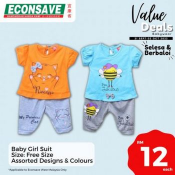 Econsave-Babywear-Value-Deals-Promotion-2-350x350 - Baby & Kids & Toys Babycare Kedah Kelantan Kuala Lumpur Melaka Negeri Sembilan Pahang Penang Perak Perlis Promotions & Freebies Putrajaya Selangor Supermarket & Hypermarket Terengganu 