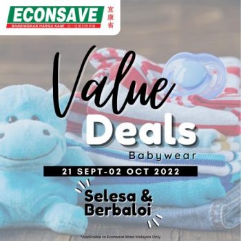 Econsave-Babywear-Value-Deals-Promotion-350x350 - Baby & Kids & Toys Babycare Kedah Kelantan Kuala Lumpur Melaka Negeri Sembilan Pahang Penang Perak Perlis Promotions & Freebies Putrajaya Selangor Supermarket & Hypermarket Terengganu 