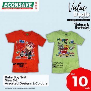 Econsave-Babywear-Value-Deals-Promotion-4-350x350 - Baby & Kids & Parenting Babycare Kedah Kelantan Kuala Lumpur Melaka Negeri Sembilan Pahang Penang Perak Perlis Promotions & Freebies Putrajaya Selangor Supermarket & Hypermarket Terengganu 