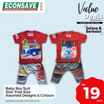 Econsave-Babywear-Value-Deals-Promotion-6-350x350 - Baby & Kids & Parenting Babycare Kedah Kelantan Kuala Lumpur Melaka Negeri Sembilan Pahang Penang Perak Perlis Promotions & Freebies Putrajaya Selangor Supermarket & Hypermarket Terengganu 