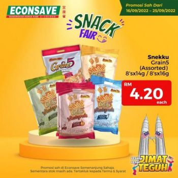 Econsave-Snack-Fair-Promotion-2-350x350 - Johor Kedah Kelantan Kuala Lumpur Melaka Negeri Sembilan Pahang Penang Perak Perlis Promotions & Freebies Putrajaya Selangor Supermarket & Hypermarket Terengganu 