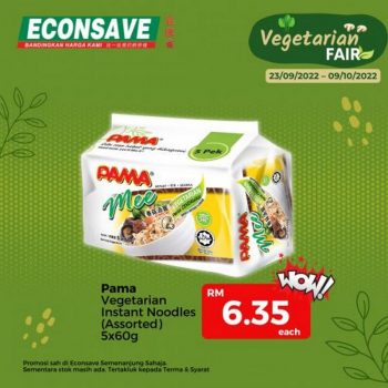 Econsave-Vegetarian-Fair-Promotion-1-350x350 - Johor Kedah Kelantan Kuala Lumpur Melaka Negeri Sembilan Pahang Penang Perak Perlis Promotions & Freebies Putrajaya Selangor Supermarket & Hypermarket Terengganu 