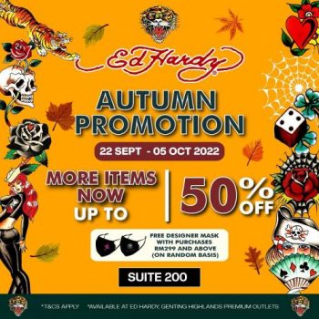 Ed-Hardy-Autumn-Promotion-at-Genting-Highlands-Premium-Outlets-350x350 - Apparels Fashion Accessories Fashion Lifestyle & Department Store Pahang Promotions & Freebies 