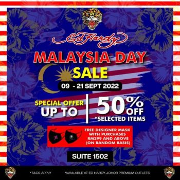Ed-Hardy-Malaysia-Day-Sale-at-Johor-Premium-Outlets-350x350 - Apparels Fashion Accessories Fashion Lifestyle & Department Store Johor Malaysia Sales 