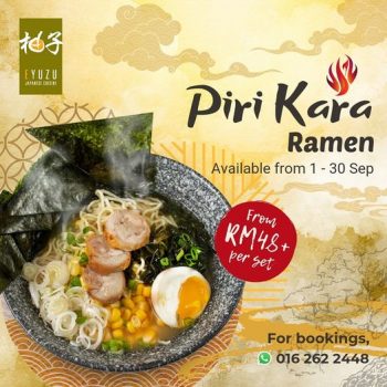 Eyuzu-Japanese-Cuisine-Piri-Kara-Ramen-Promo-350x350 - Beverages Food , Restaurant & Pub Kuala Lumpur Promotions & Freebies Selangor 
