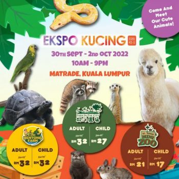 Farm-In-The-City-Ekspo-Kucing-2022-Promotion-at-MATRADE-KL-350x350 - Kuala Lumpur Others Promotions & Freebies Selangor Sports,Leisure & Travel Theme Parks 