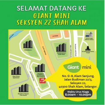 Giant-Mini-3-Stores-Opening-Promotion-1-350x350 - Kuala Lumpur Promotions & Freebies Selangor Supermarket & Hypermarket 
