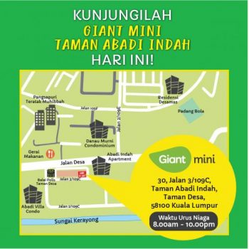 Giant-Mini-3-Stores-Opening-Promotion-3-350x350 - Kuala Lumpur Promotions & Freebies Selangor Supermarket & Hypermarket 