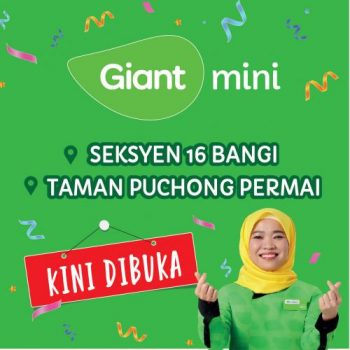 Giant-Mini-Opening-Promotion-at-Seksyen-16-Bangi-Taman-Puchong-Permai-350x350 - Promotions & Freebies Selangor Supermarket & Hypermarket 