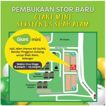 Giant-Mini-Opening-Promotion-at-Seksyen-U5-Shah-Alam-1-350x350 - Promotions & Freebies Selangor Supermarket & Hypermarket 