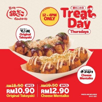 Gindaco-Treat-Day-Thursday-Deal-350x350 - Beverages Food , Restaurant & Pub Johor Kedah Kelantan Kuala Lumpur Melaka Negeri Sembilan Pahang Penang Perak Perlis Promotions & Freebies Putrajaya Sabah Sarawak Selangor Terengganu 