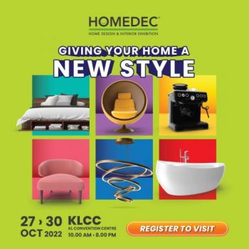 HOMEDEC-Home-Interior-Exhibition-at-KLCC-350x350 - Beddings Events & Fairs Furniture Home & Garden & Tools Home Decor Kuala Lumpur Selangor 