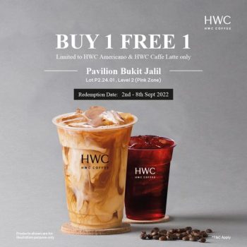 HWC-Coffee-Buy-1-Free-1-Deal-at-Pavilion-350x350 - Beverages Food , Restaurant & Pub Kuala Lumpur Promotions & Freebies Selangor 