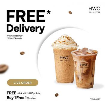 HWC-Coffee-Free-Delivery-Promo-350x350 - Beverages Food , Restaurant & Pub Johor Kedah Kelantan Kuala Lumpur Melaka Negeri Sembilan Online Store Pahang Penang Perak Perlis Promotions & Freebies Putrajaya Sabah Sarawak Selangor Terengganu 