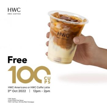HWC-Coffee-Opening-Promotion-at-IOI-City-Mall-350x350 - Beverages Food , Restaurant & Pub Promotions & Freebies Putrajaya 