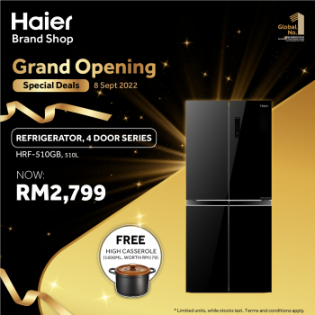 Haier-Grand-Opening-Deal-at-Nilais-5-350x350 - Electronics & Computers Home Appliances Kitchen Appliances Negeri Sembilan Promotions & Freebies