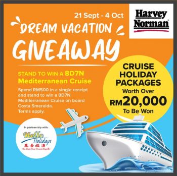 Harvey-Norman-Dream-Vacation-Giveaway-1-350x349 - Computer Accessories Electronics & Computers Events & Fairs Home Appliances IT Gadgets Accessories Johor Kedah Kelantan Kitchen Appliances Kuala Lumpur Melaka Negeri Sembilan Online Store Others Pahang Penang Perak Perlis Putrajaya Sabah Sarawak Selangor Terengganu 