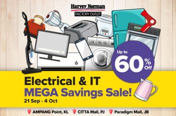 Harvey-Norman-Electrical-IT-Mega-Savings-Sale-350x232 - Electronics & Computers Furniture Home & Garden & Tools Home Appliances Home Decor Johor Kitchen Appliances Kuala Lumpur Selangor 