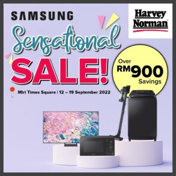 Harvey-Norman-Samsung-Sensational-Sale-at-Miri-Times-Square-350x350 - Computer Accessories Electronics & Computers Home Appliances IT Gadgets Accessories Kitchen Appliances Malaysia Sales Sarawak 