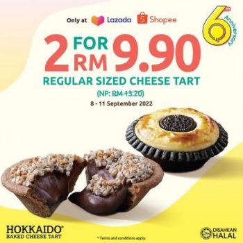 Hokkaido-Baked-Cheese-Tart-9.9-Sale-on-Lazada-Shopee-350x350 - Beverages Food , Restaurant & Pub Johor Kedah Kelantan Kuala Lumpur Malaysia Sales Melaka Negeri Sembilan Online Store Pahang Penang Perak Perlis Putrajaya Sabah Sarawak Selangor Terengganu 