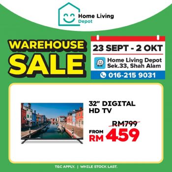 Home-Living-Depot-Warehouse-Sale-1-350x350 - Electronics & Computers Home Appliances Kitchen Appliances Selangor Warehouse Sale & Clearance in Malaysia 