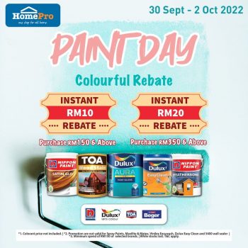 HomePro-Paint-Day-Deal-350x350 - Building Materials Home & Garden & Tools Home Decor Home Hardware Johor Kedah Kelantan Kuala Lumpur Melaka Negeri Sembilan Online Store Pahang Penang Perak Perlis Promotions & Freebies Putrajaya Sabah Sarawak Selangor Terengganu 