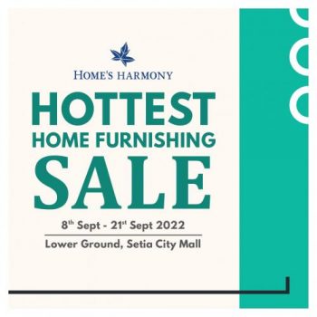 Homes-Harmony-Hottest-Home-Furnishing-Sale-at-Setia-City-Mall-350x350 - Beddings Electronics & Computers Furniture Home & Garden & Tools Home Appliances Home Decor Kitchen Appliances Malaysia Sales Selangor 