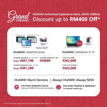 Huawei-Experience-Store-Grand-Opening-at-AEON-Tebrau-3-350x350 - Electronics & Computers Events & Fairs IT Gadgets Accessories Johor Mobile Phone 