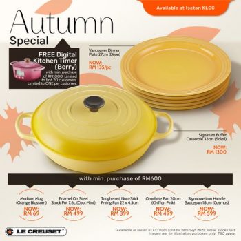 Isetan-Autumn-Special-350x350 - Home & Garden & Tools Kitchenware Kuala Lumpur Promotions & Freebies Selangor 