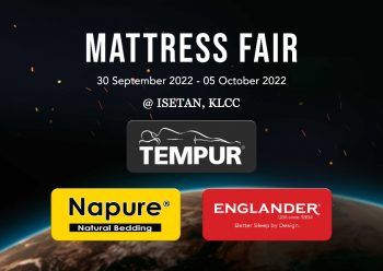 Isetan-Branded-Mattress-Fair-350x248 - Beddings Events & Fairs Home & Garden & Tools Kuala Lumpur Mattress Selangor 