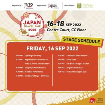 Japan-Travel-Fair-at-Tropicana-Gardens-Mall-2-350x350 - Events & Fairs Kuala Lumpur Others Selangor 
