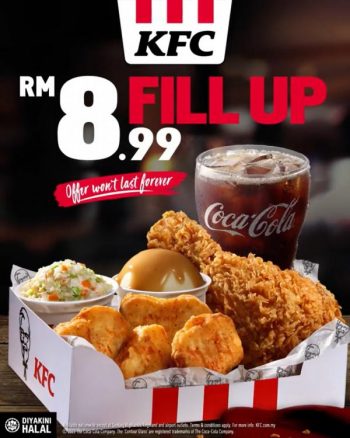 KFC-Fill-Up-Combo-for-RM8.99-Promo-350x438 - Beverages Fast Food Food , Restaurant & Pub Johor Kedah Kelantan Kuala Lumpur Melaka Negeri Sembilan Pahang Penang Perak Perlis Promotions & Freebies Putrajaya Sabah Sarawak Selangor Terengganu 